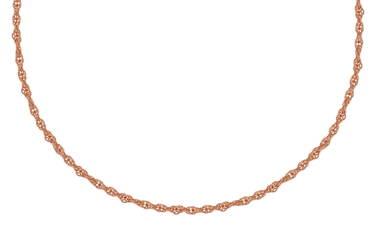 B328-60901: ROPE CHAIN (8IN, 1.5MM, 14KT, LOBSTER CLASP)