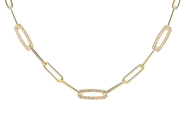 C328-55447: NECKLACE .75 TW (17 INCHES)