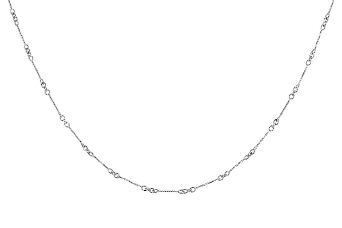 C329-46283: TWIST CHAIN (16IN, 0.8MM, 14KT, LOBSTER CLASP)