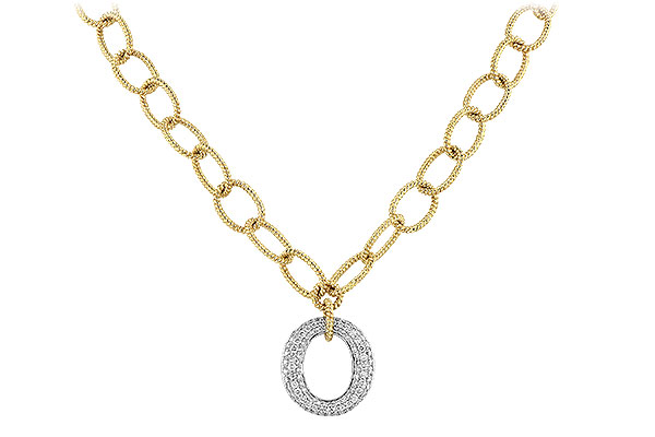 H244-92664: NECKLACE 1.02 TW (17 INCHES)