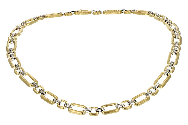 K244-04464: NECKLACE .80 TW (17 INCHES)