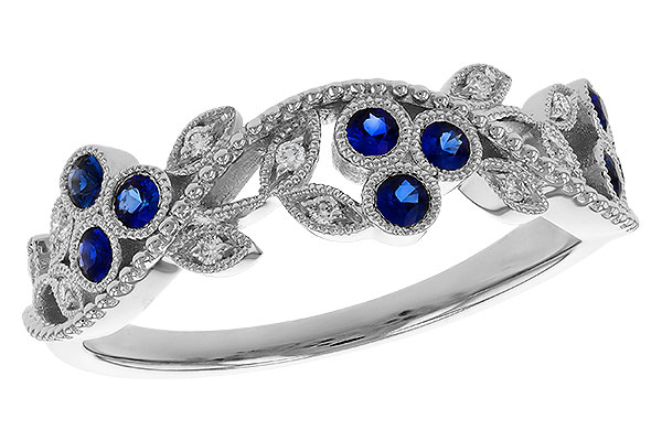 C329-54456: LDS WED RG .23 SAPPHIRE .29 TGW