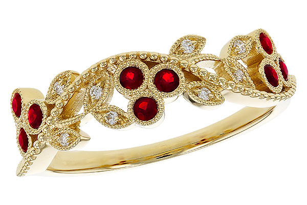 D329-54456: LDS DIA RG .22 RUBY TW .28 TGW