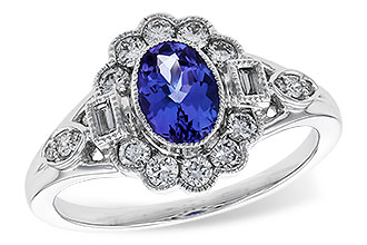 G329-47237: LDS RG .80 TANZANITE 1.20 TGW (7x5MM OV)