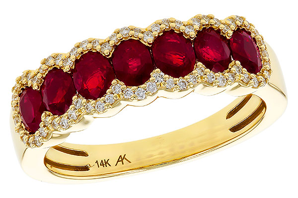 L329-53555: LDS WED RG 1.40 TW RUBY 1.57 TGW